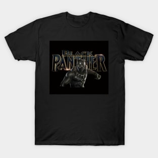 Black Panther Logo mode 3 Layer T-Shirt